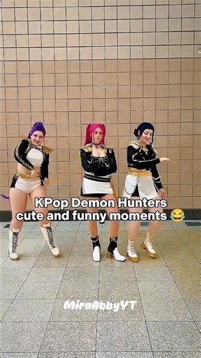 KPop Demon Hunters cute and funny moments 😂 pt126 #kpdh #kpop #kpopdemonhunters #cosplay #rumi #jinu