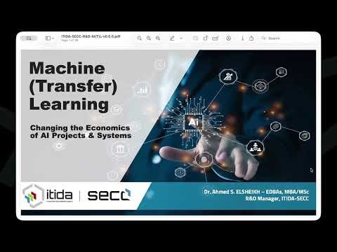 SECC Webinars: Machine (Transfer) Learning: Changing the Economics of AI Projects & Systems