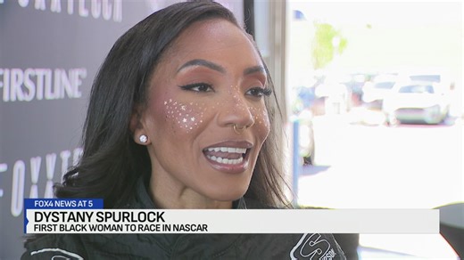 First Black woman to compete at Kansas Speedway race