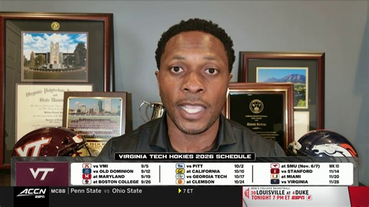"They've got to protect home, they've got to start making Lane Stadium one of the toughest places." Eddie Royal on the keys for Virginia Tech Football next season 🔑 | ACC Network