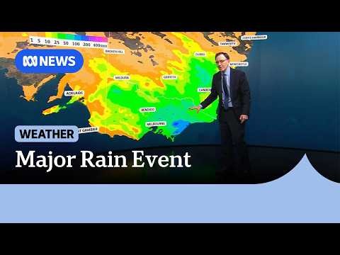 Major rain event intensifies over southeast Australia after dry September | ABC NEWS