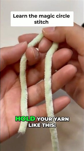 Easy Magic Circle Crochet Tutorial for Beginners #beginnercrochet #crochettutorial #crochet
