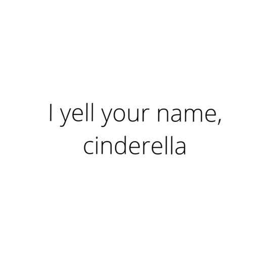 Cinderella lyrics video - full lyrics