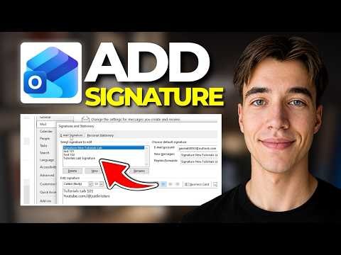 How To Add Thanks And Regards To Your Outlook Signature (Tutorial 2026)