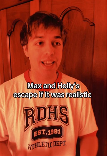 Max and Holly's Realistic Escape in Stranger Things