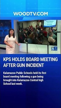 KPS board meets for first time since gun brought to Kalamazoo Central