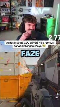 Aches lists the players he would drop in the cdl #callofdutyleague #cdl #classacdl