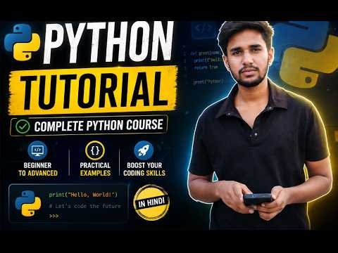 Python Tutorial for Beginners | Learn Python Basics Step by Step
