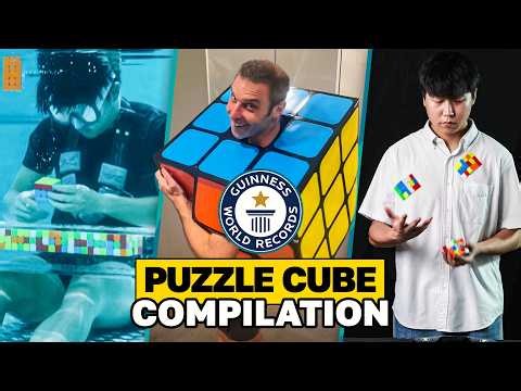 Incredible Puzzle Cube Record Breakers | Guinness World Records