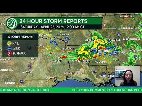 FORECAST: Saturday Storm Threat, Tornado, Wind, Hail Risk