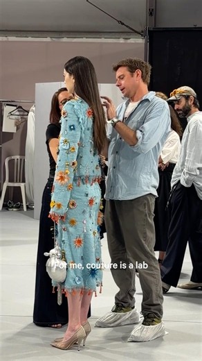 Welcome to Jonathan Anderson’s Couture Lab #DiorCouture