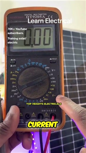 Digital Multimeter: AC vs DC Explained Simply #shorts