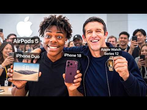 iShowSpeed Tests Out Apple's Newest Products..