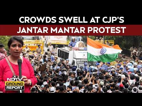 CJP Protest | Cockroach Janta Party Protest Intensifies Near Parliament In Delhi