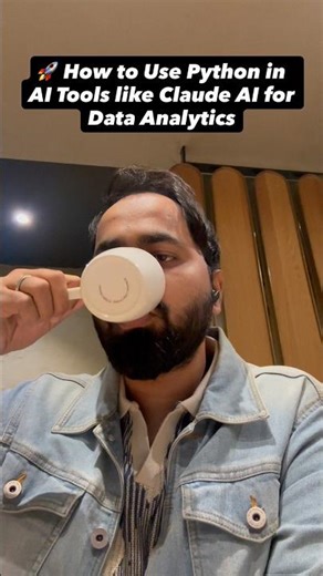 🚀 How to Use Python in AI Tools like Claude AI for Data Analytics | AI + Python = next-level DA