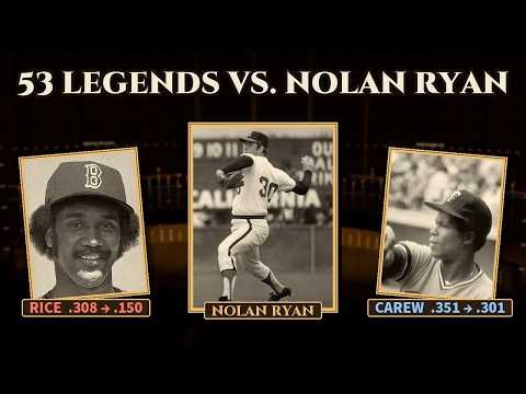 Nolan Ryan vs. the Hall of Fame: How 53 Legends Really Fared