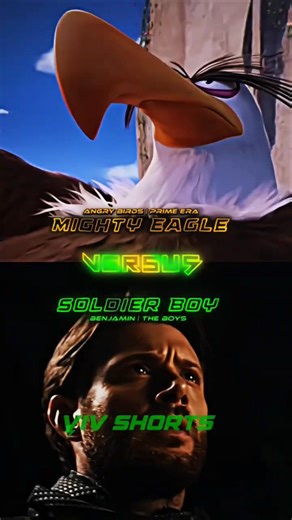 Mighty Eagle vs Soldier Boy #vivshorts