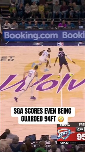 Can’t stop Shai 🙅‍♂️