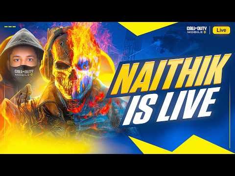 Naithik Is Live BR & MP Rank Push & 1V1 With Subscribers JOIN NOW 🔴 #codm #shorts