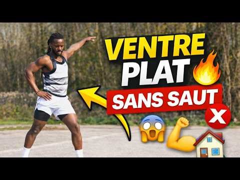 Séance efficace pour perdre du ventre rapidement (sans Sauter, sans CRUNCH ni GAINAGE) | Débutant