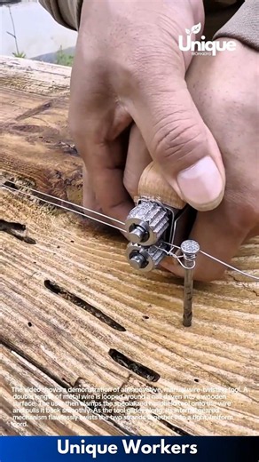 How to Twist Wire Perfectly with This Genius Hand Tool