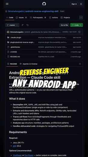 android-reverse-engineering-skill: A Claude Code Skill That Decompiles Any Android App