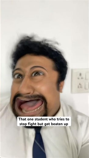 Ladai rukwane wale ki fielding set kardi 🤣🔥 #schoolfight #schoollife