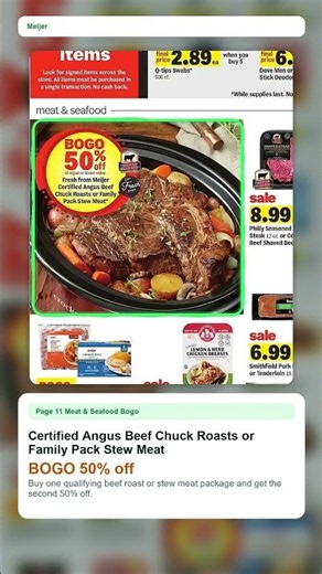 Meijer Weekly Ad (10/21/26 - 10/27/26) Top 5 Deals #shorts