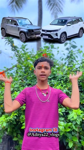 defender 🚘aur Fortuner 🚗ek hi hote to🤡 #minivlog #youtubeshorts