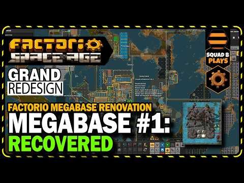 Factorio Space Age: MEGABASE No.1 is COMPLETE! Ready for Space Age