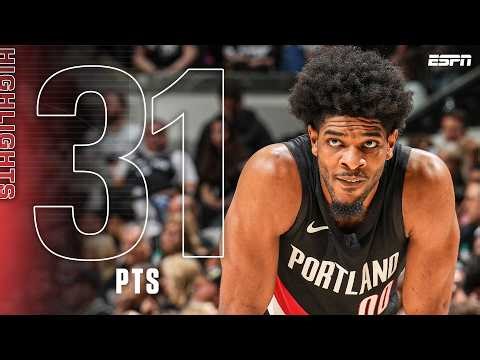 TRAIL BLAZERS TIE THE SERIES 😤 Scoot Henderson drops 31 PTS in Game 2 comeback win 🔥 | NBA on ESPN