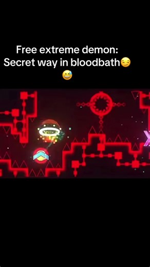 Discover the Secret Path in Geometry Dash: Bloodbath