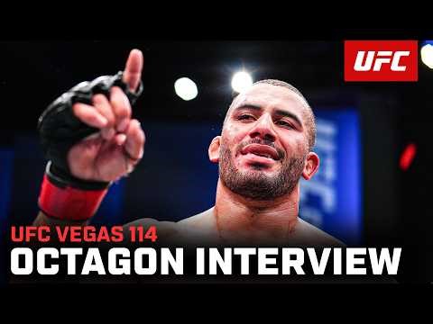 Vitor Petrino Octagon Interview | UFC Vegas 114
