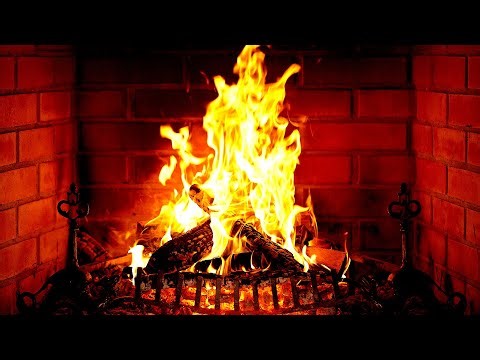 🔥 Cozy Fireplace 4K. Fireplace with Burning Logs and Crackling Fire Sounds
