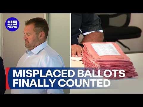 One Nation's victory solidified after a box of misplaced ballots was counted | 9 News Australia