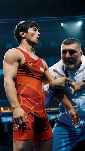 Alisher GANIEV 🇺🇿 is through to the 60kg semifinal 🔥💪Can he upgrade his last year’s 🌏🥈➡️🥇