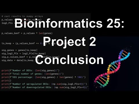 Intro to Bioinformatics 25: Checking GWAS Results, Project 2 Conclusion