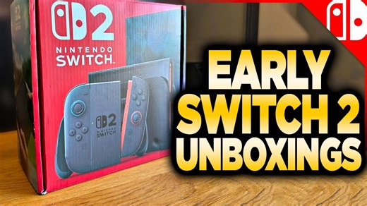 Early Nintendo Switch 2 unboxings and hardware review