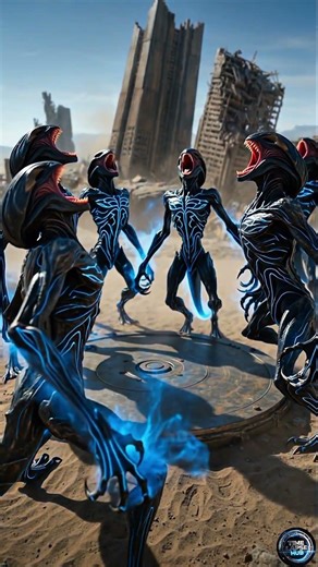 Woman almost got captured by Aliens. Lucky she went inside the secret bunker on time.