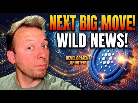 CARDANO ADA - The Market's Next Big Move! Wild News! Cardano Development Updates!