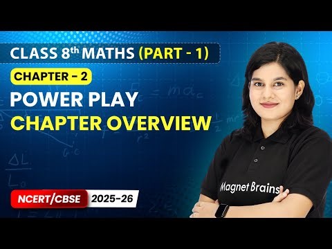 Power Play - Chapter Overview I Class 8th Maths | Chapter 2 | CBSE 2025-26
