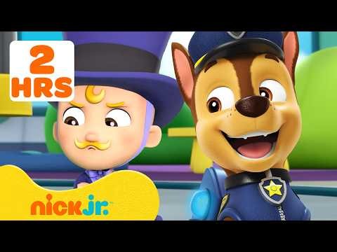 PAW Patrol BABY Rescues! 👶 with Chase & Baby Humdinger! | 120 Minutes | Nick Jr.