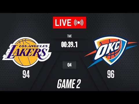NBA LIVE! Los Angeles Lakers vs Oklahoma City Thunder GAME 2 | May 8, 2026 | NBA 2K26 SIMULATION