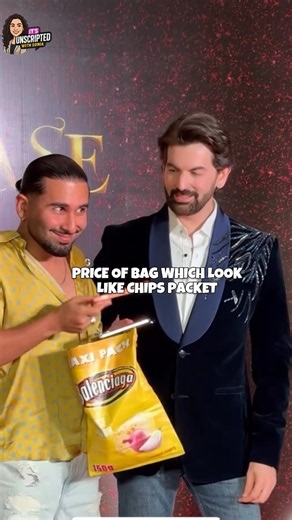 Price Of Orry's Chips Packet Handbag #orry #balenciaga