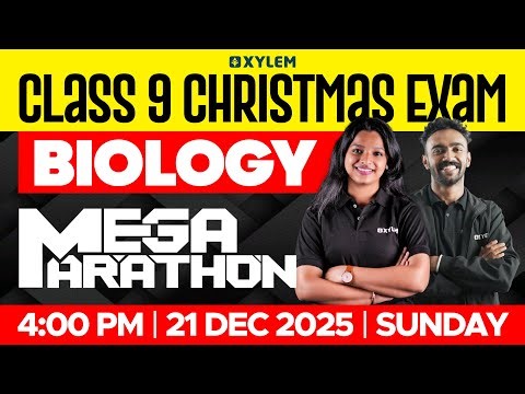 Class 9 Christmas Exam : Biology | MEGA MARATHON | Xylem Class 9