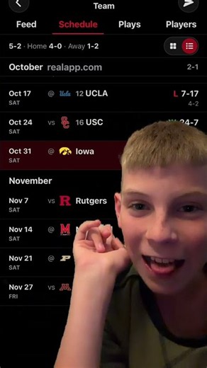 Wisconsin Schedule Prediction