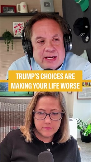 Sarah Longwell on why the economy is the reason Trump's corruption is finally breaking through with voters: “Trump did these things that are making…life materially worse. And then on the flip side, what is he talking about every day? His ballroom.” Watch the full episode at thebulwark.com.