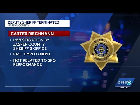 Marion County sheriff fires deputy following investigation into alleged past conduct