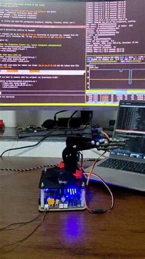 We started the year with the basics: c programming, mechanical design ,embedded systems and computer vision The best way to conclude the year is with our legacy 3dof manipulator based on ROS2 : MARIO200 First year students, 30 mentors and a weekend full of fun and learning
