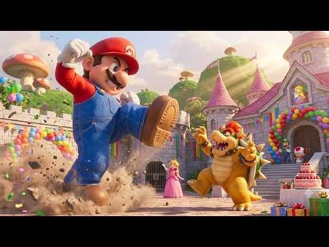 Bowser Kidnapped Peach on Her Birthday… Mario's Epic Rescue! 😱🎂 | Super Mario Odyssey Story